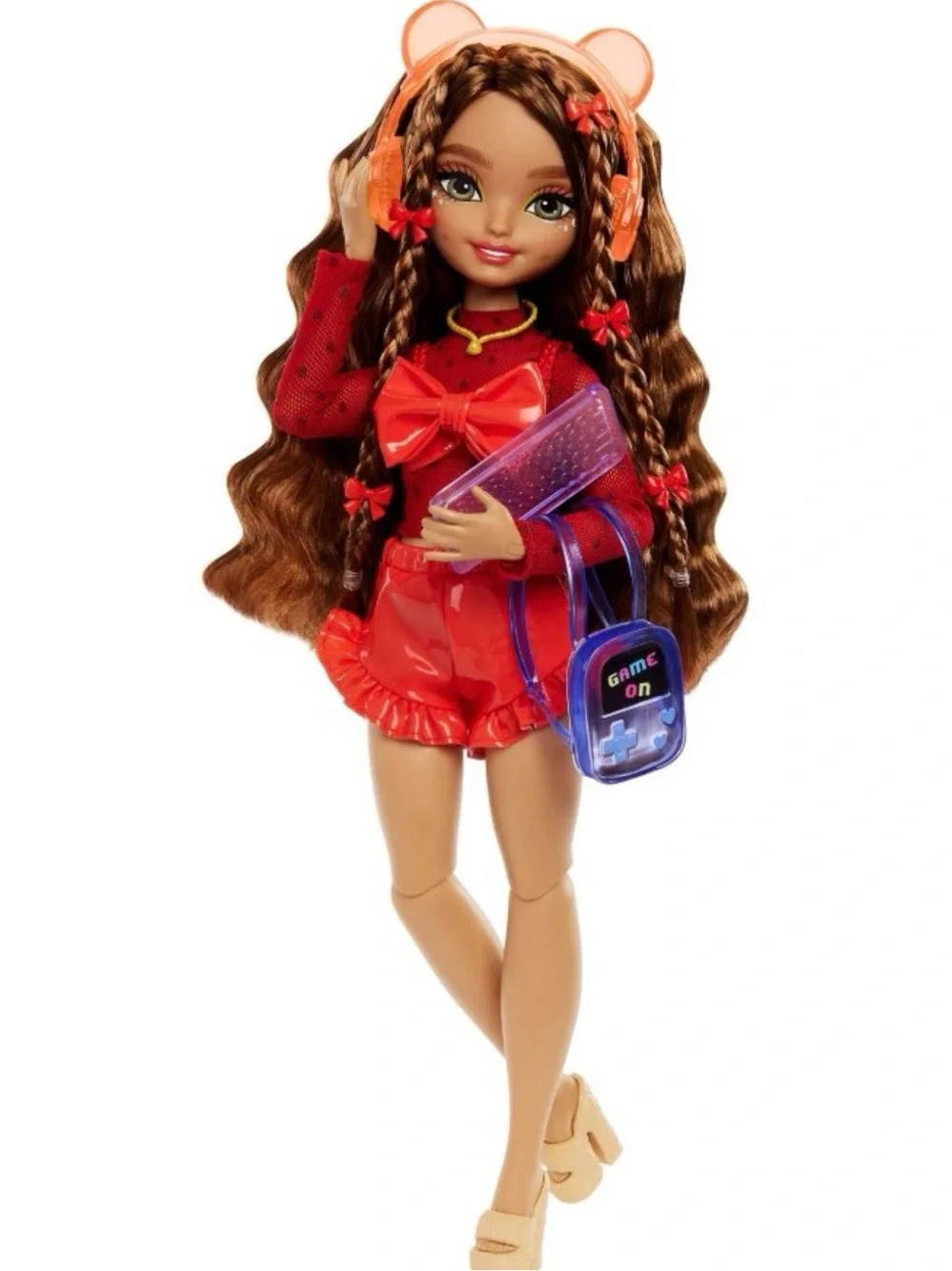 Barbie Teresa Doll in Bright Red Outfit with Pink Packaging